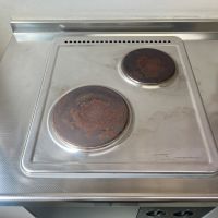 大阪市天王寺区舟橋町の賃貸物件/加熱には卓上IHやガスコンロの用意が必要そうです。 ＊リフォームも相談可能