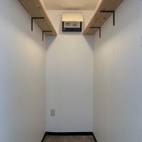 大阪市阿倍野区播磨町2丁目の賃貸物件/さらに奥には収納。