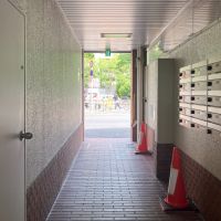 大阪市北区豊崎３丁目の賃貸物件/「行ってきます」は、緑が迎える。