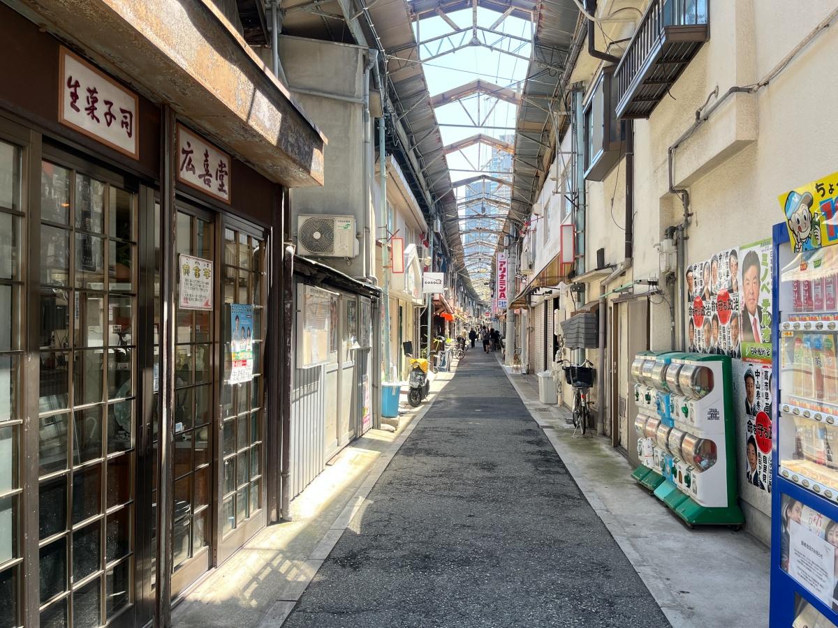 大阪市北区中津3丁目の賃貸物件/中津商店街を抜けた先。徒歩30秒。
