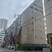 大阪市西区京町堀 の売買物件/外観。斜線制限が鋭利ですね。