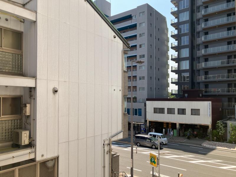 大阪市都島区片町1丁目の賃貸物件/東側開口からの眺望。