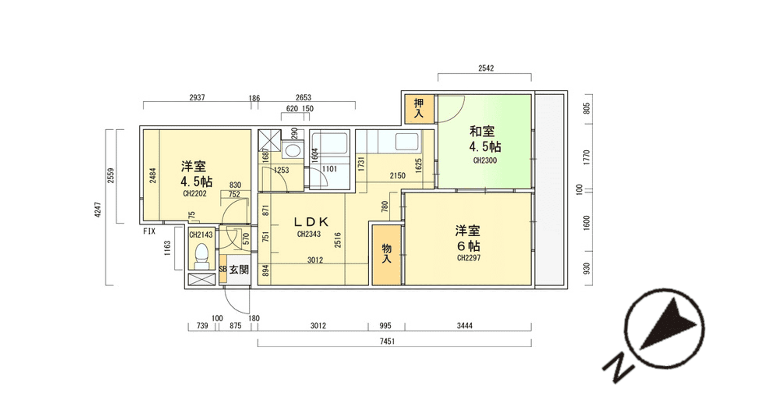 大阪市住吉区上住吉２丁目の賃貸物件