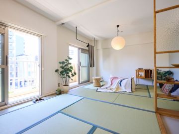 大阪市淀川区塚本2丁目の賃貸物件/神社ビューでチルしてる！
