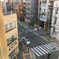 大阪市西区南堀江１丁目の賃貸物件/窓からは堀江の街並み。