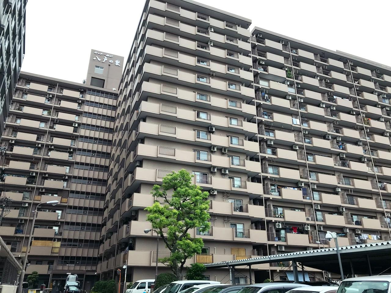戸数の多い、巨大な分譲マンション
