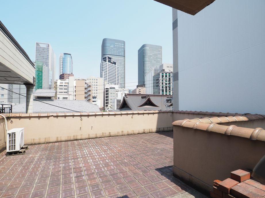 大阪市西区江戸堀1丁目の賃貸物件/共用の屋上。気分転換の際にはぜひご活用ください！
