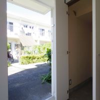 北区田端の賃貸物件/玄関スペース。階段下収納