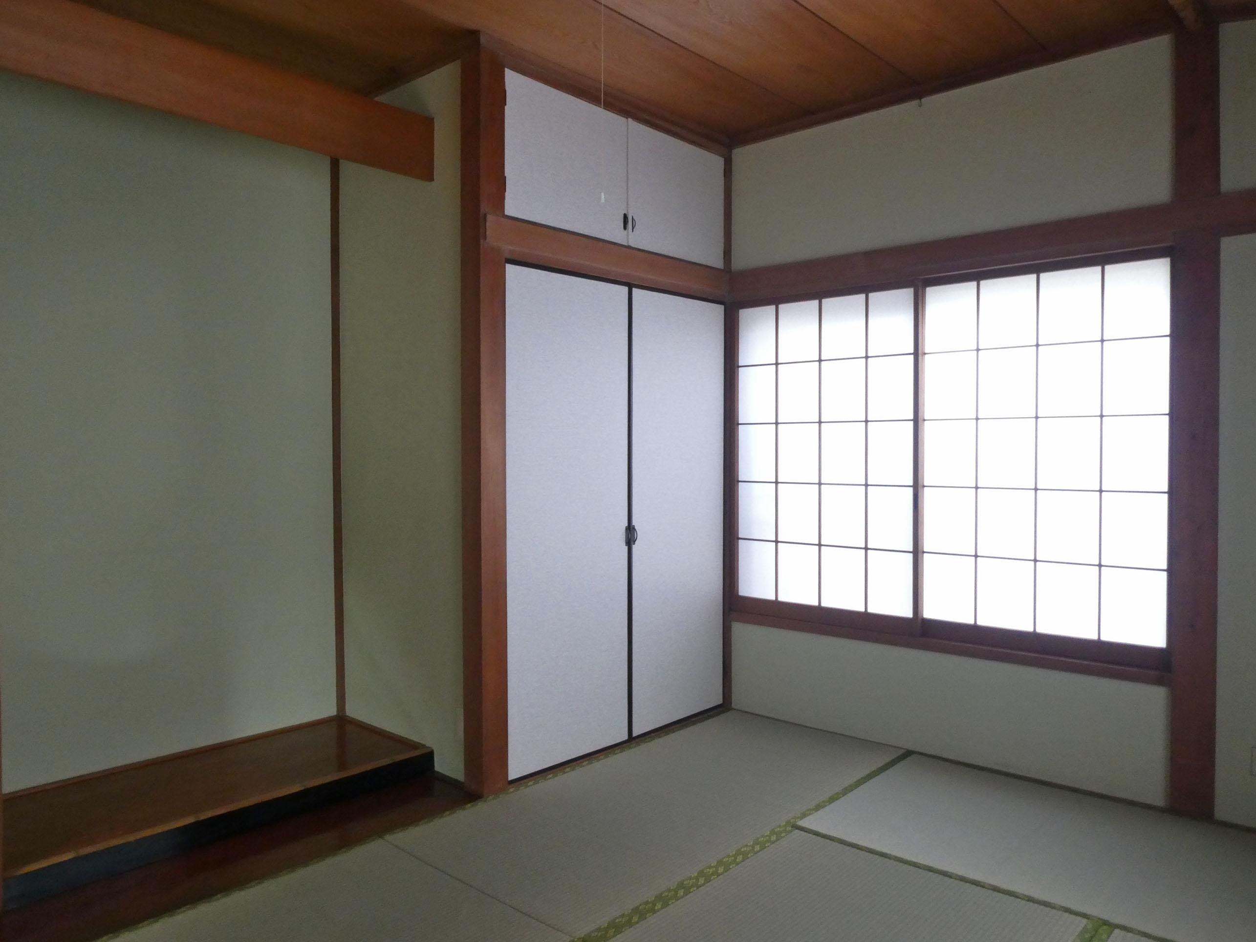 杉並区久我山の賃貸物件/リビングダイニングの隣は床の間の付いた和室