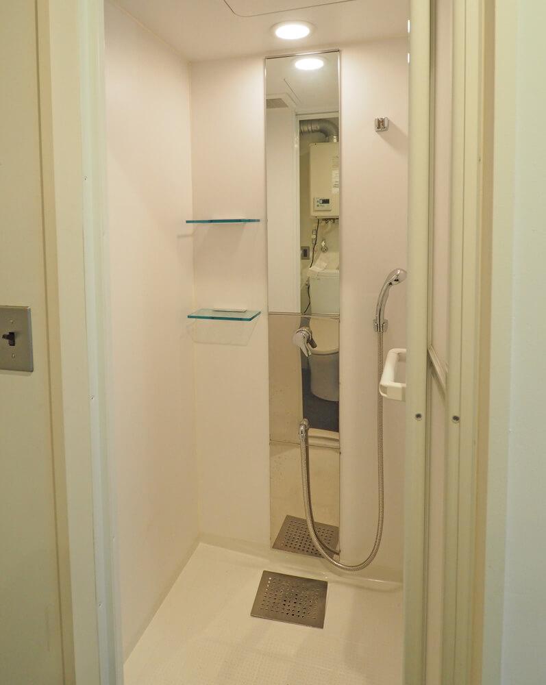 墨田区業平の賃貸物件/シャワーのみでバスタブはありません