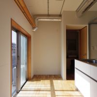 港区元麻布の賃貸物件/冷蔵庫置き場は中央のスペース