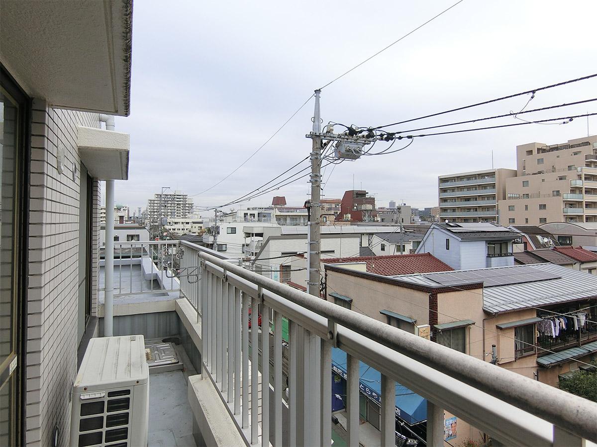 バルコニーと眺望