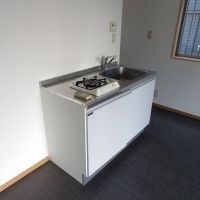 港区西麻布の賃貸物件/シンプルなキッチン