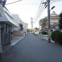 港区西麻布の賃貸物件/前面道路。人通りは少なく静か