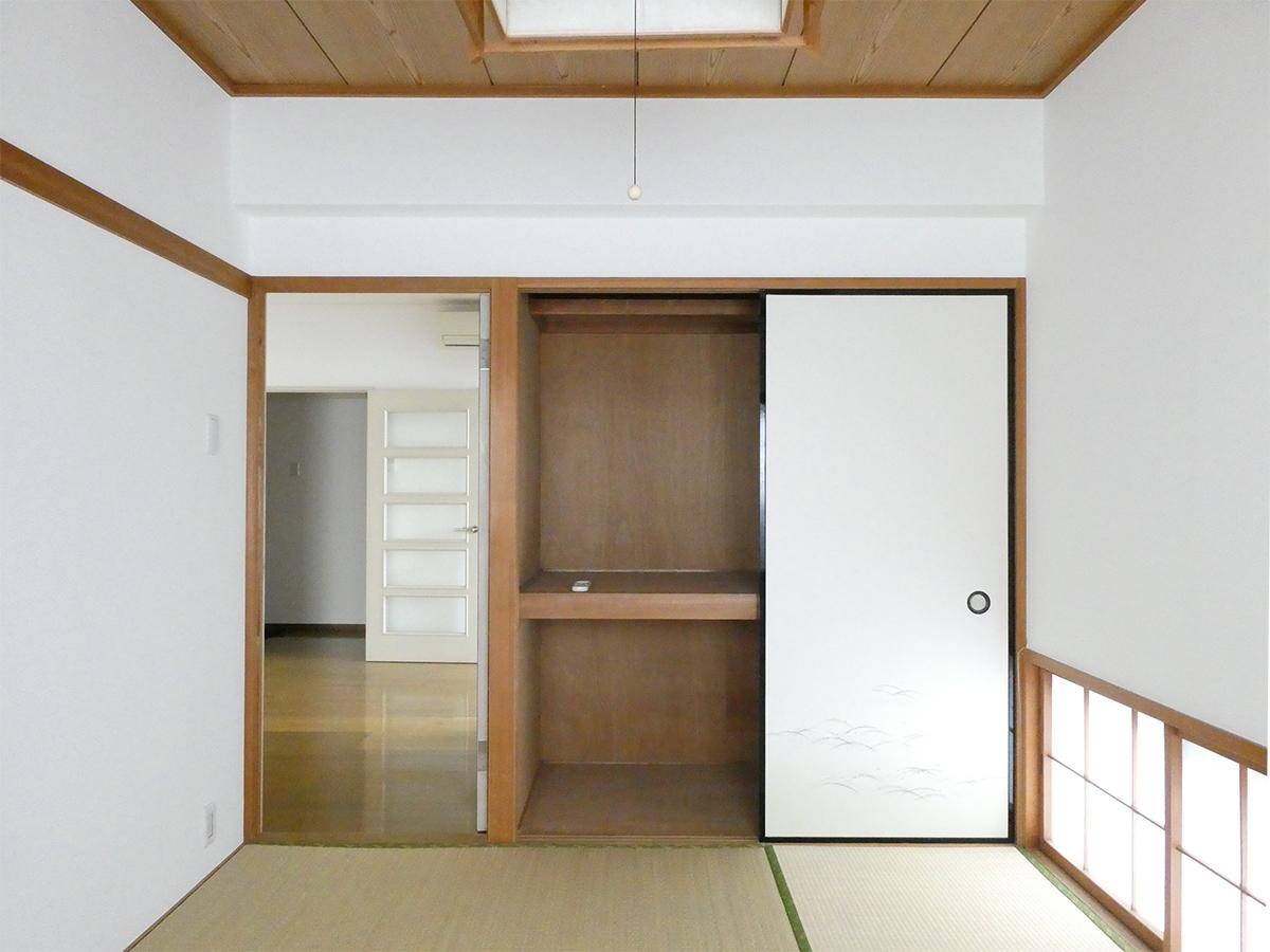 収納はこの押し入れのみ
