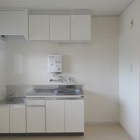 世田谷区弦巻の賃貸物件/冷蔵庫は大きめのものでも置けそうな広さ