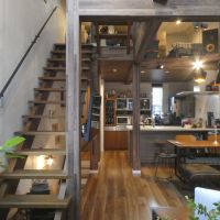 新宿区荒木町の売買物件/売主が住んでいた時のリビング