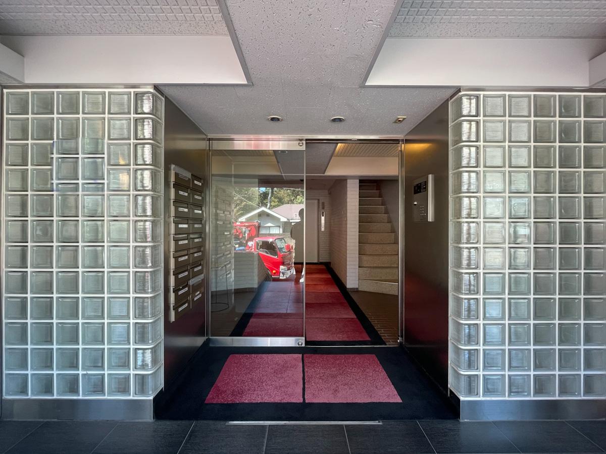 渋谷区千駄ヶ谷の賃貸物件/エントランス