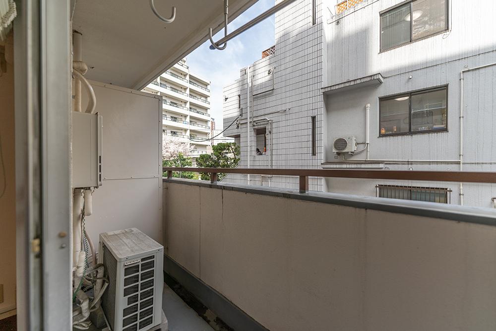 港区南麻布の賃貸物件/ベランダ