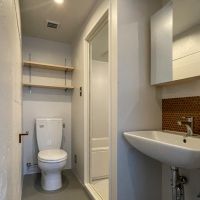 新宿区赤城下町の賃貸物件/水回り。洗面台も可愛らしい