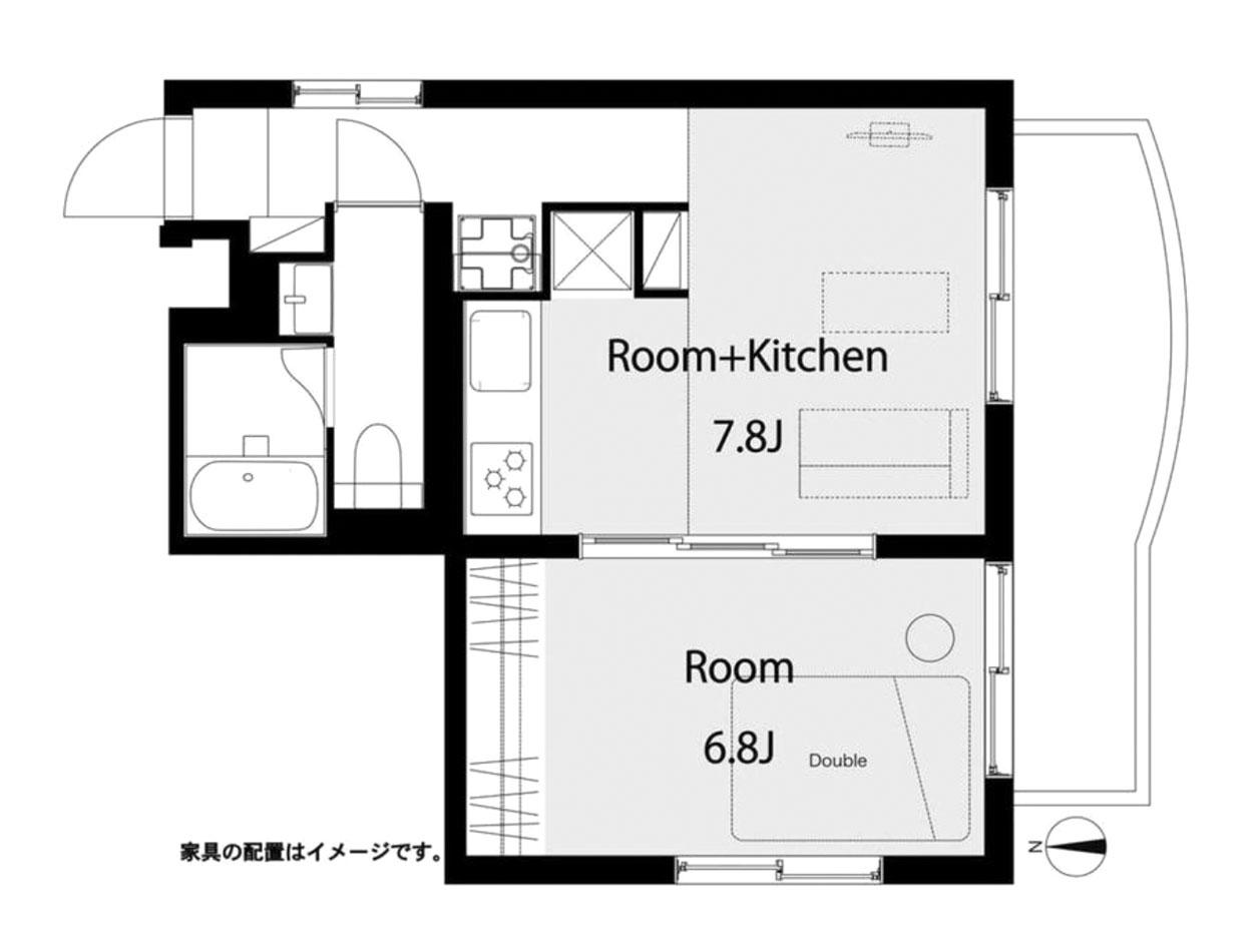 新宿区赤城下町の賃貸物件