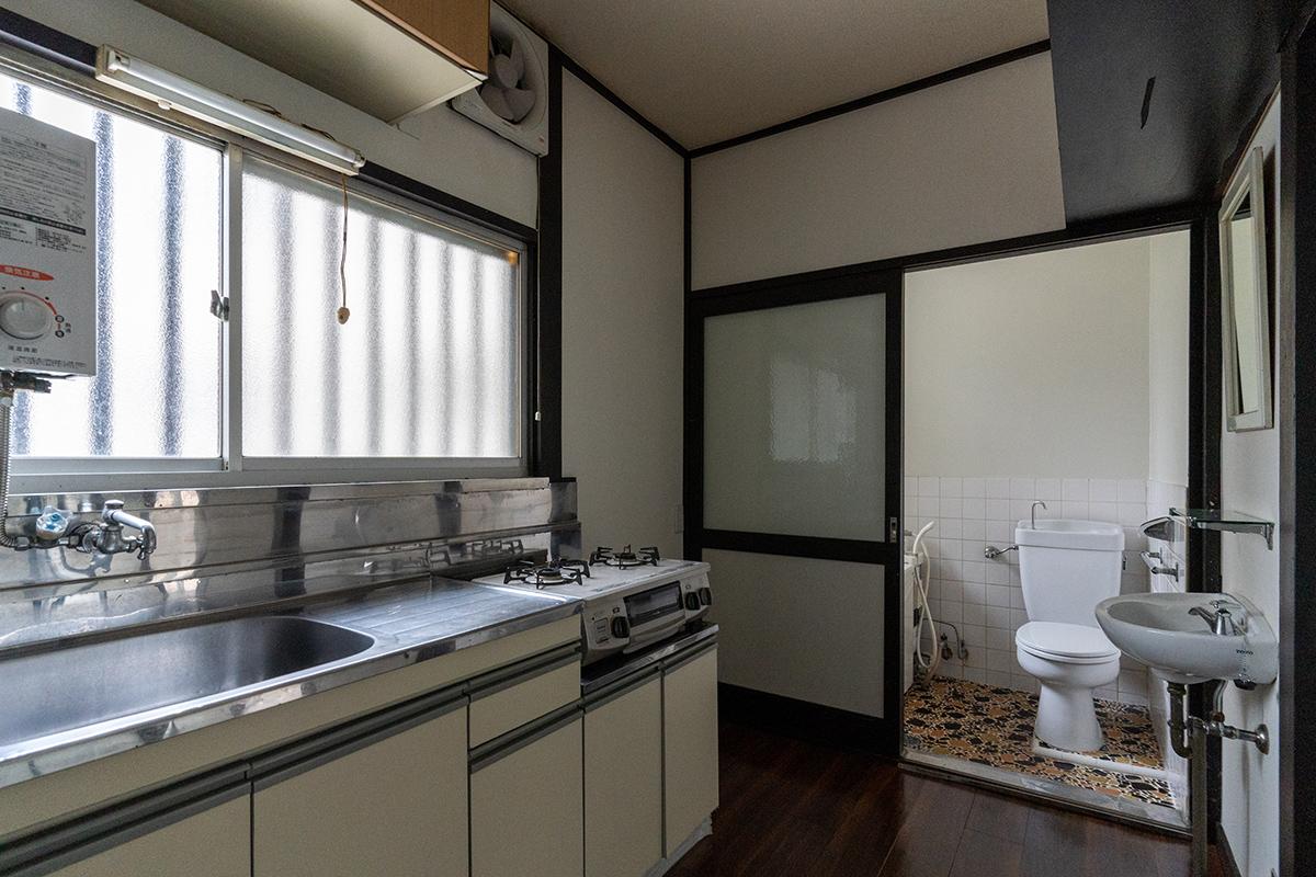 目黒区大橋の賃貸物件/懐かしい雰囲気の水回り