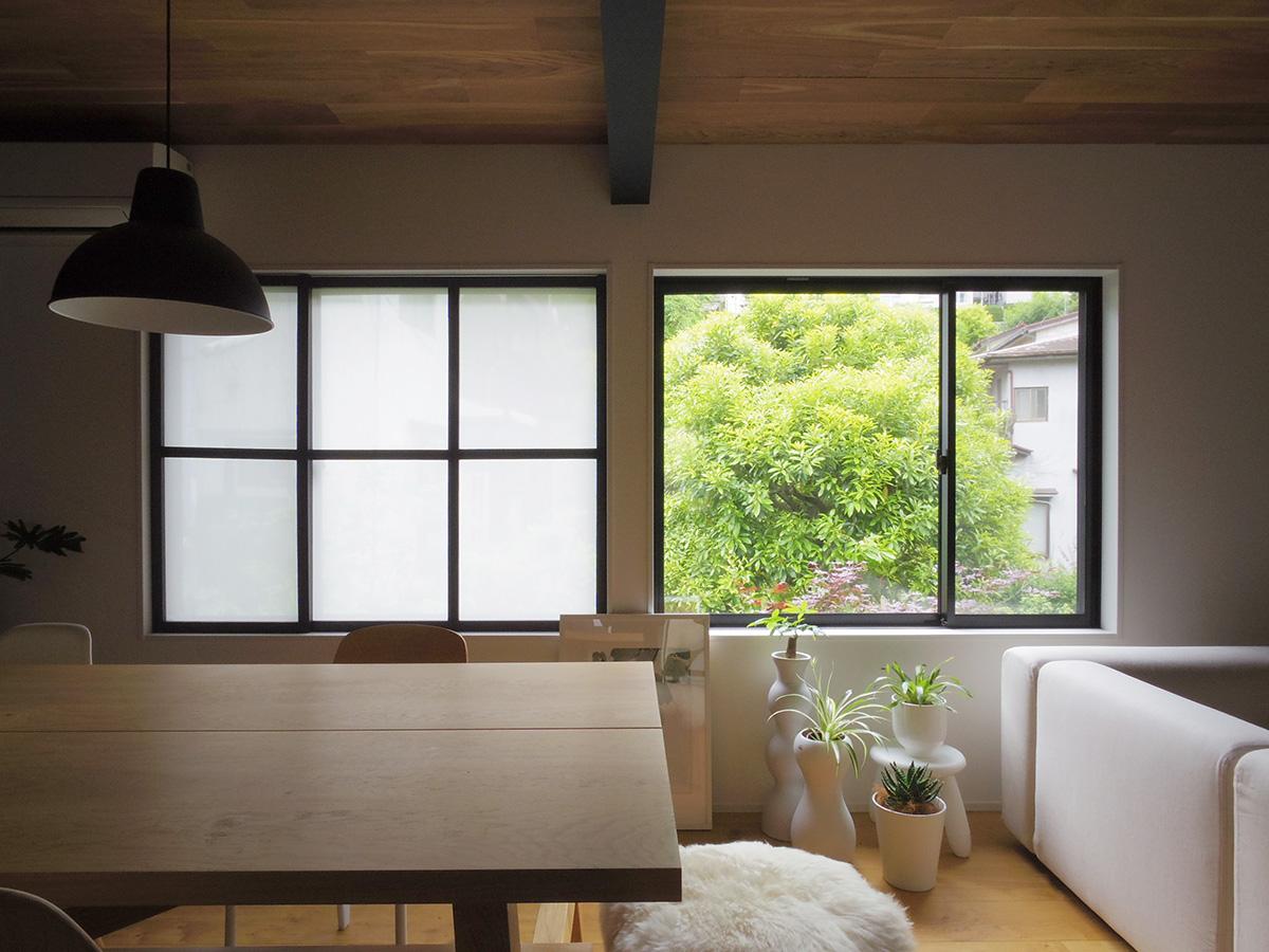 板橋区若木の賃貸物件/薄い布が張られた内側の障子は取り外し可能