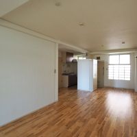 大田区山王の賃貸物件/南北に抜ける縦長のリビング