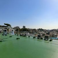 大田区山王の賃貸物件/屋上に洗濯物干し場あり。ここからの眺めも気持ちいい