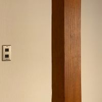 世田谷区池尻の賃貸物件/柱とスイッチプレートが部屋のアクセントになってますね