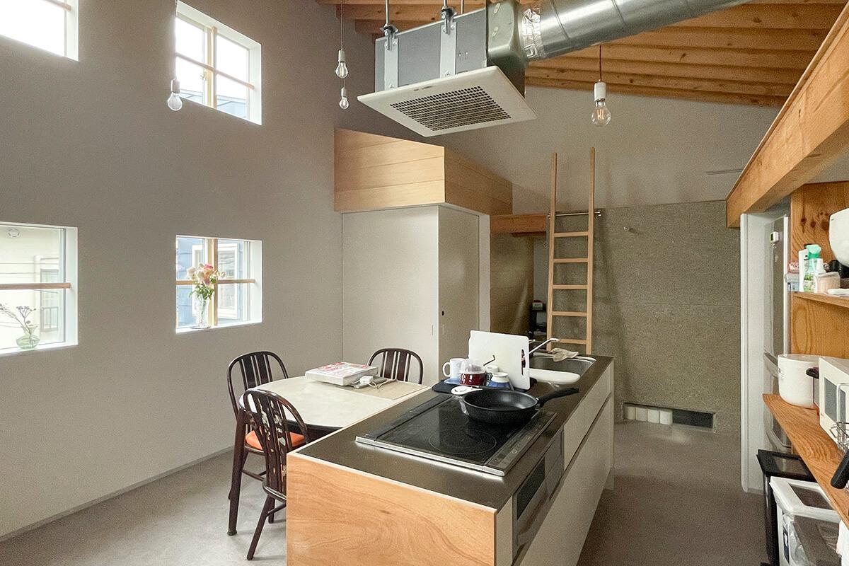 杉並区大宮の賃貸物件/前回募集時の写真（正面奥が募集区画）