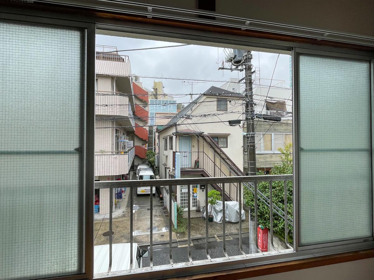 目黒区目黒の賃貸物件/南西側の窓からの景色