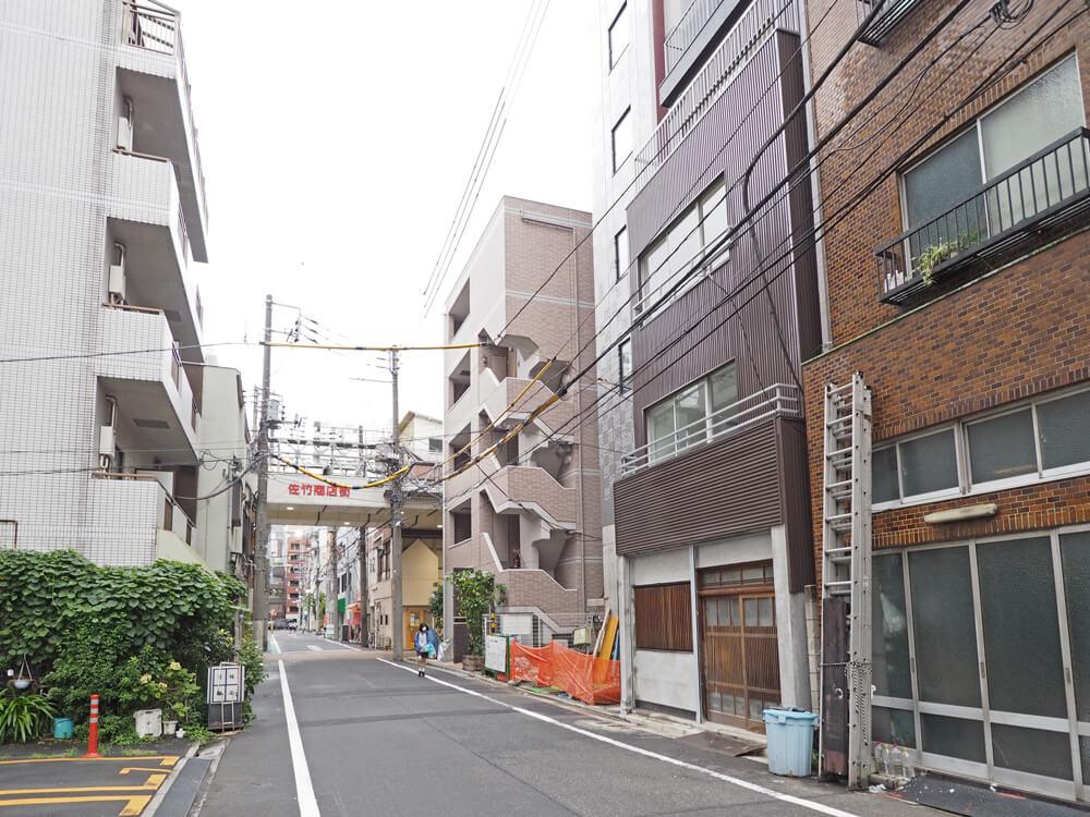 すぐそばに佐竹商店街