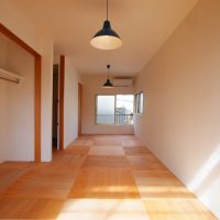 墨田区東向島の賃貸物件/真ん中に棚を置いて空間を区切っても良さそう