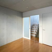 杉並区天沼の賃貸物件/1階：寝室。出入口の横にウォークインクローゼット