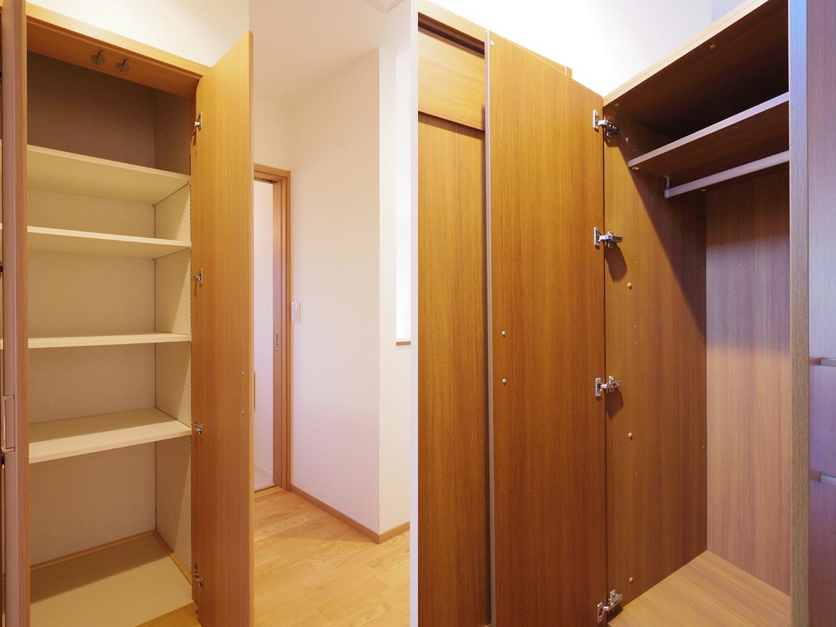 杉並区南荻窪の賃貸物件/収納スペース。左が2階廊下、右が1階トイレの横