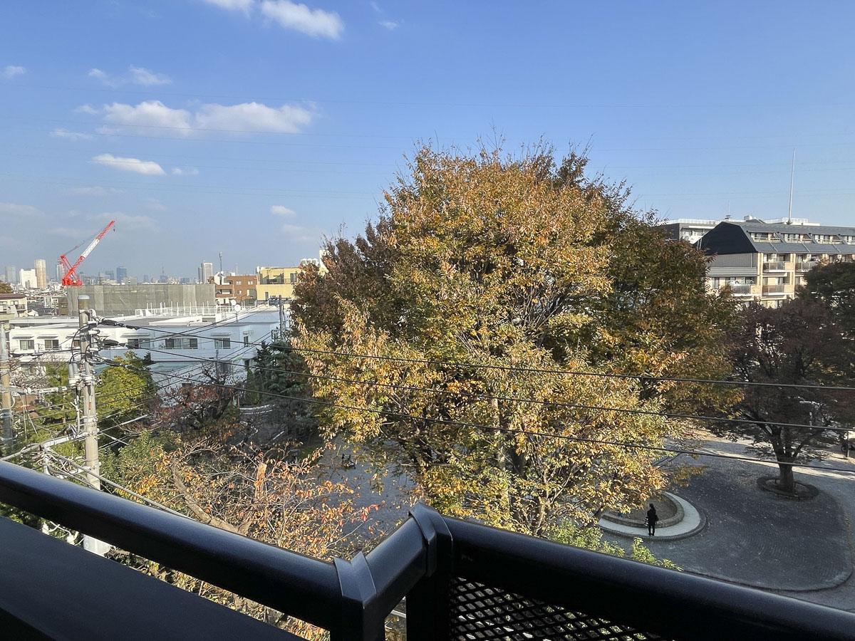 バルコニーからの眺め