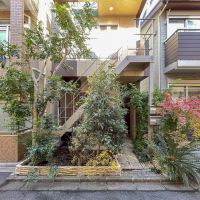 荒川区東日暮里の賃貸物件/植栽、いい感じ