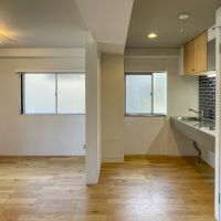 豊島区南長崎の賃貸物件/二面採光のため、キッチン周りにも光が入る