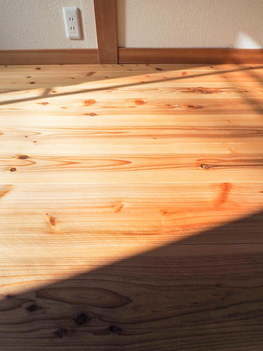 中野区中野の賃貸物件/晴れている日はこのような日当たり