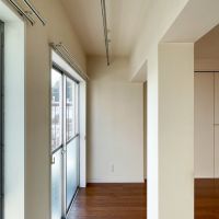 渋谷区千駄ヶ谷の賃貸物件/インナーバルコニー部分にも洗濯物が干せる