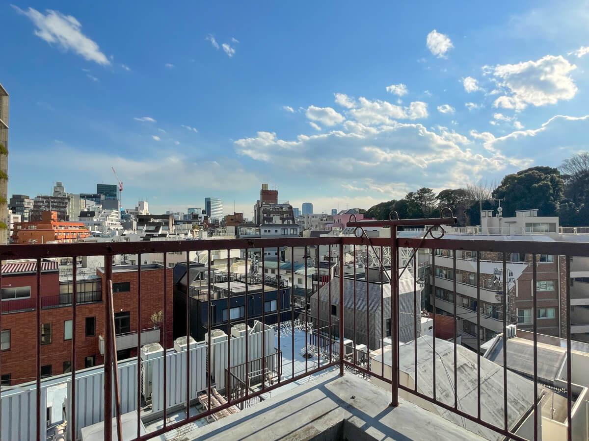 渋谷区千駄ヶ谷の賃貸物件/この眺めはたまりません
