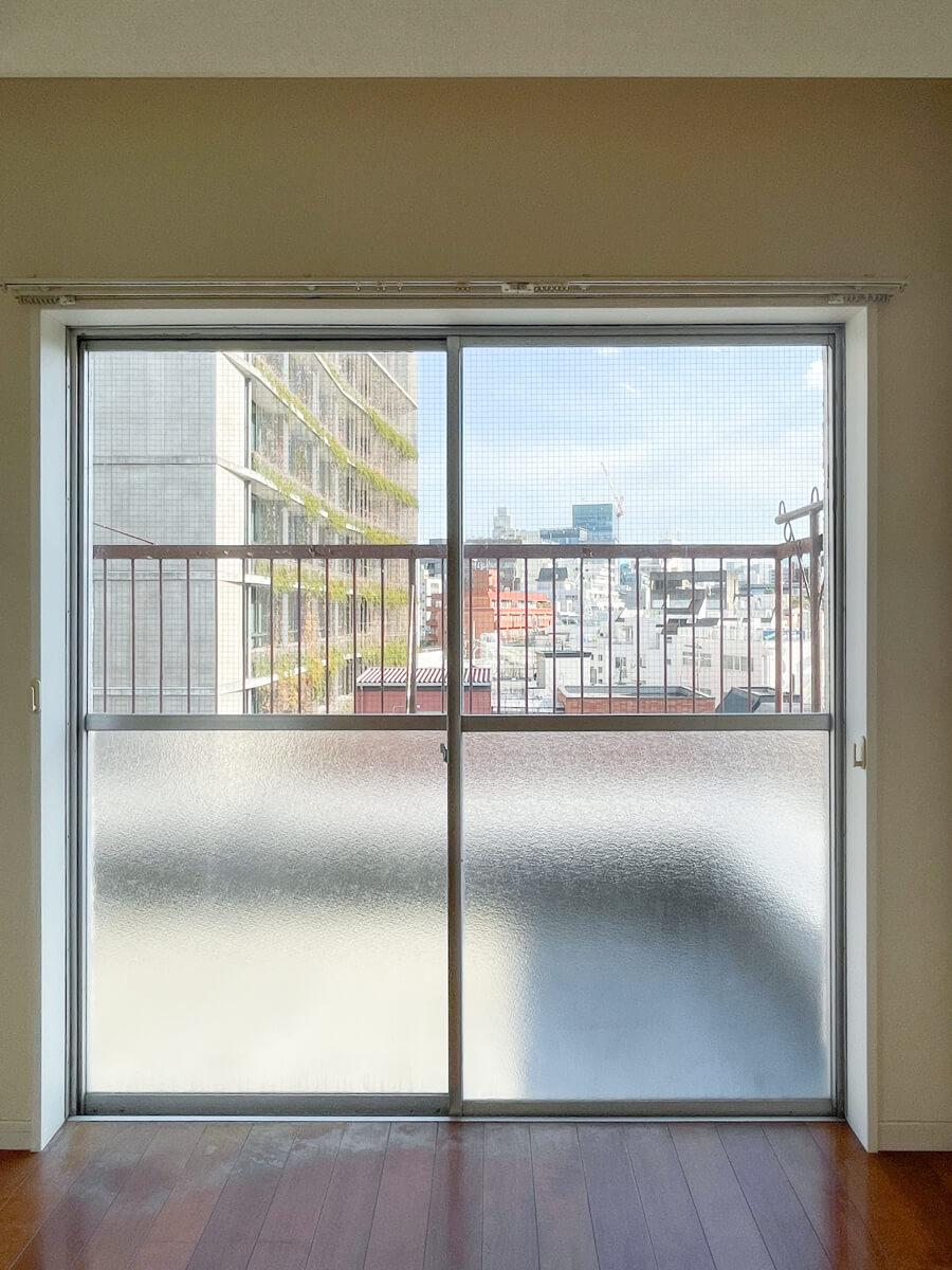 渋谷区千駄ヶ谷の賃貸物件/室内からも眺めは良い