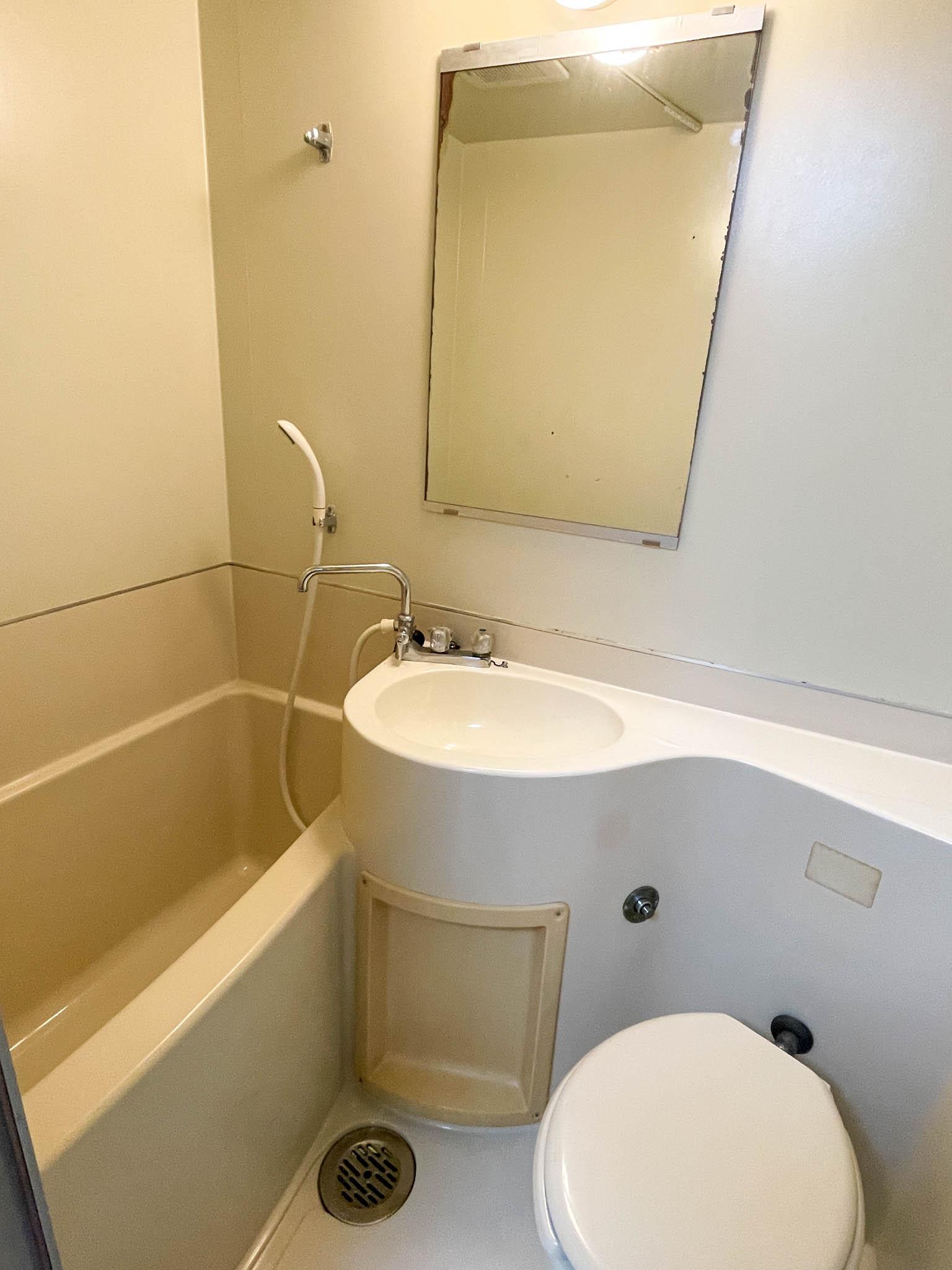 渋谷区富ヶ谷の賃貸物件/浴室はユニットバス 