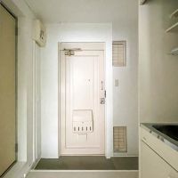 渋谷区富ヶ谷の賃貸物件/玄関はレトロなつくり