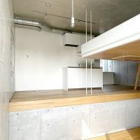 世田谷区中町の賃貸物件/バルコニーからキッチンの方をみる