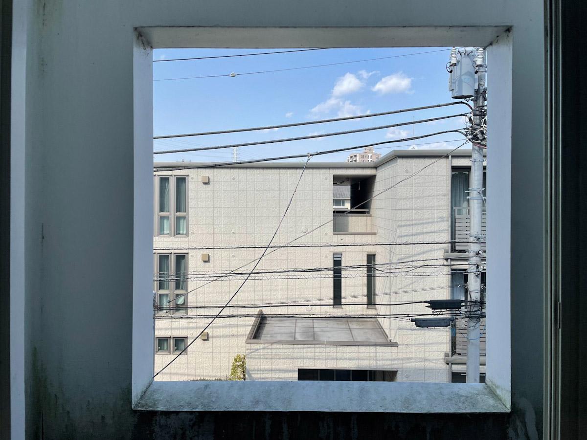 世田谷区中町の賃貸物件/北側の窓からの眺め