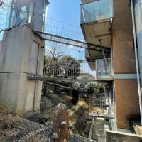 目黒区柿の木坂の賃貸物件/中庭