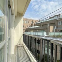 渋谷区松濤の賃貸物件/南側のバルコニー
