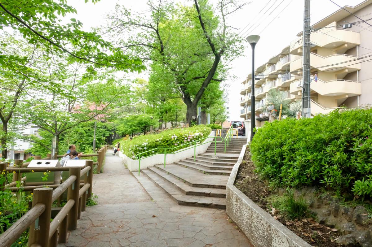 文京区本郷の賃貸物件/すぐ近所には、公園もある